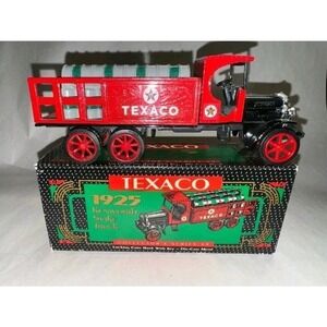 1925 Texaco Kenworth Stake Truck Coin Bank Die Cast ERTL Stock #9385 Series #9